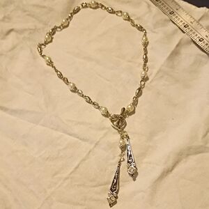 Brighton Gold and Silver Pendant Necklace